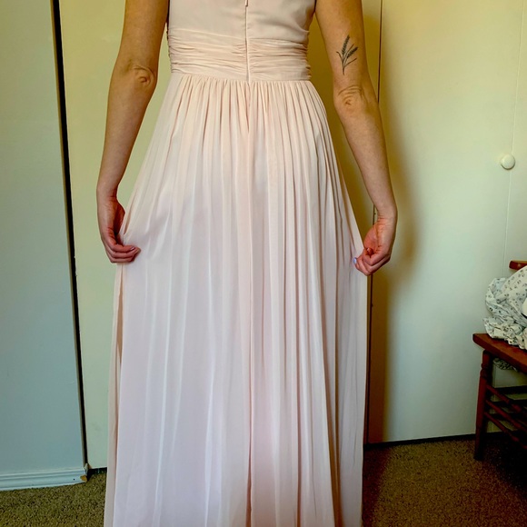 Vivian Diamond Dessy Collection Bridesmaid Dress. Size 12. - Picture 3 of 5
